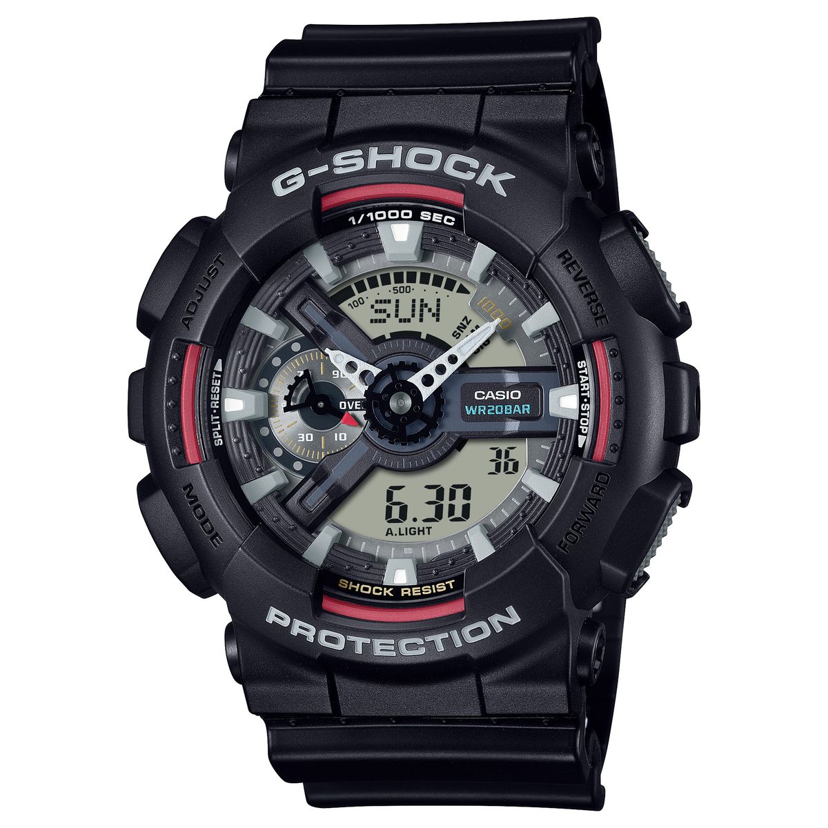GA110 Series- Black & Red