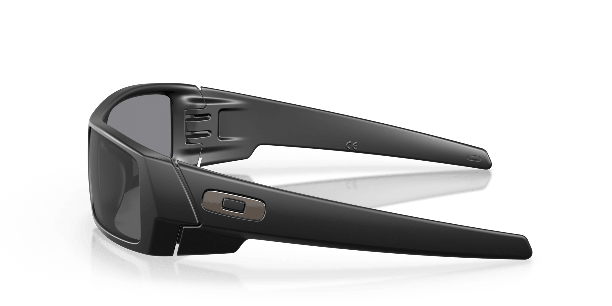 Gascan Sunglasses - Matte Black/Grey Lenses
