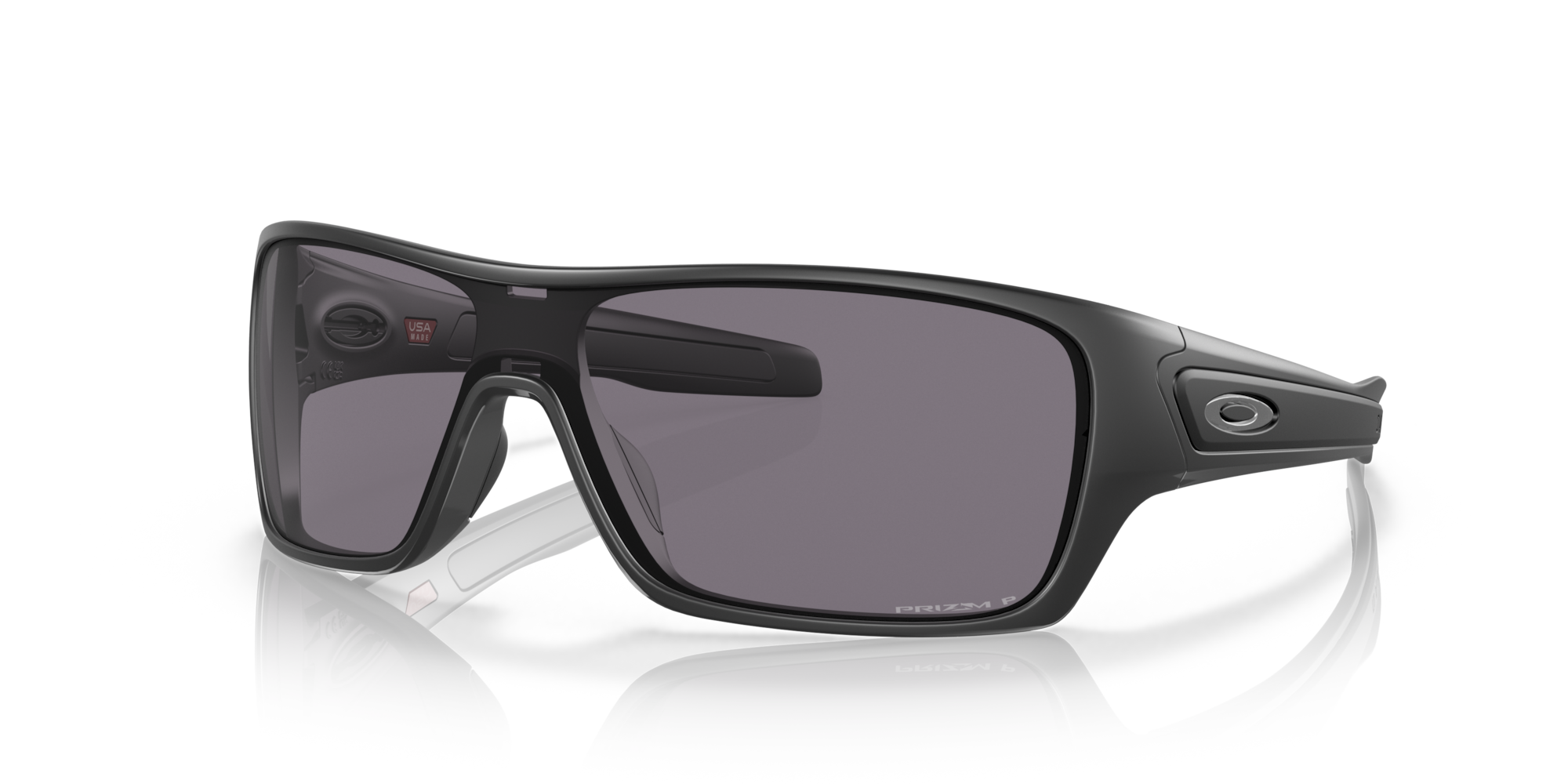 Turbine Rotor Sunglasses - Matte Black/Prizm Grey Polarized Lenses