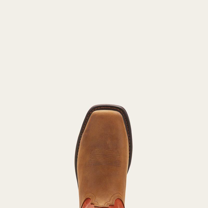 WorkHog Wide Square Toe Steel Toe Work Boot - Dark Earth - Purpose-Built / Home of the Trades