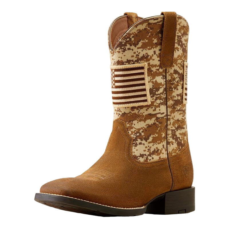 Sport Patriot Western Boot - Antique Mocha - Purpose-Built / Home of the Trades