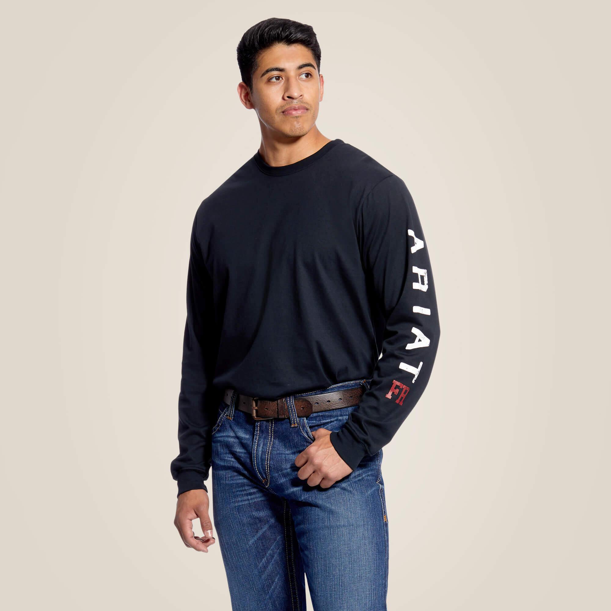 FR Roughneck Skull Logo T-Shirt - Black