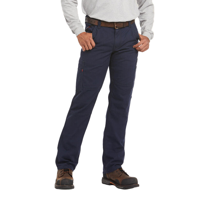FR M5 Stretch DuraLight Canvas Stackable Straight Leg Pant - Navy