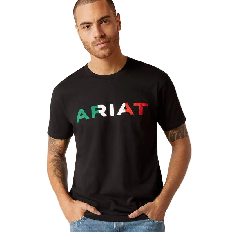 Ariat Viva Mexico T-Shirt - Black - Purpose-Built / Home of the Trades