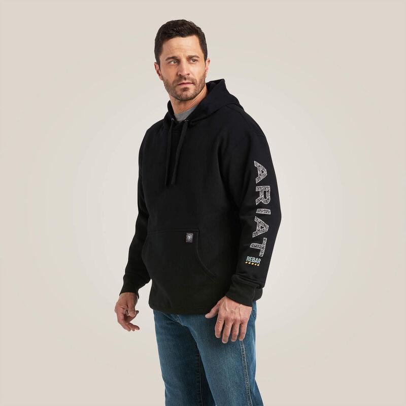 Rebar Roughneck Pullover Hoodie - Black - Purpose-Built / Home of the Trades