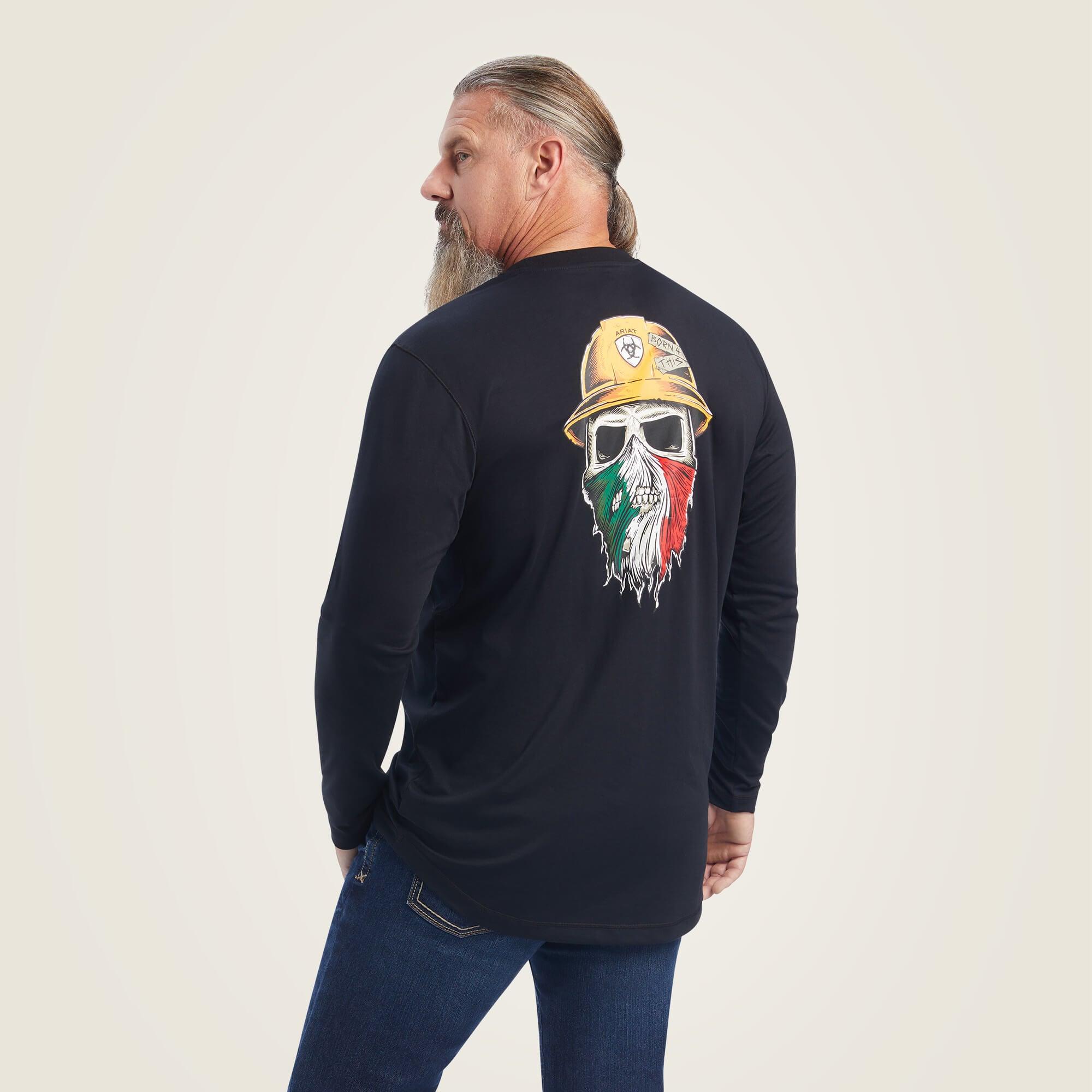 REBAR WORKMAN L/S BLK