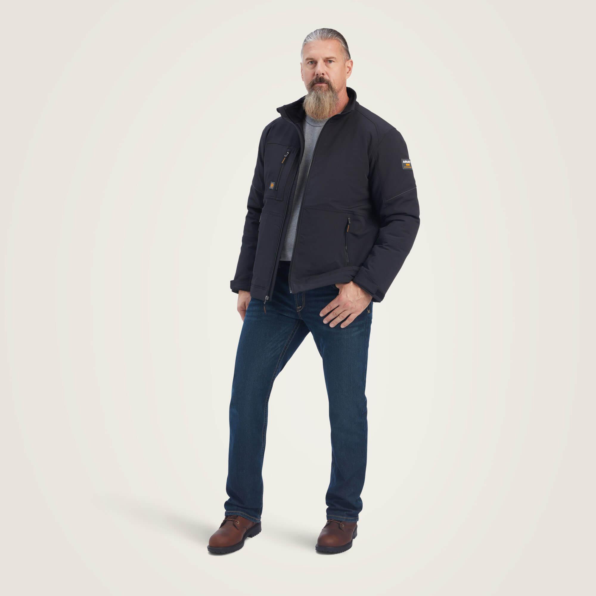 Rebar DriTEK DuraStretch Insulated Jacket - Black - Purpose-Built / Home of the Trades