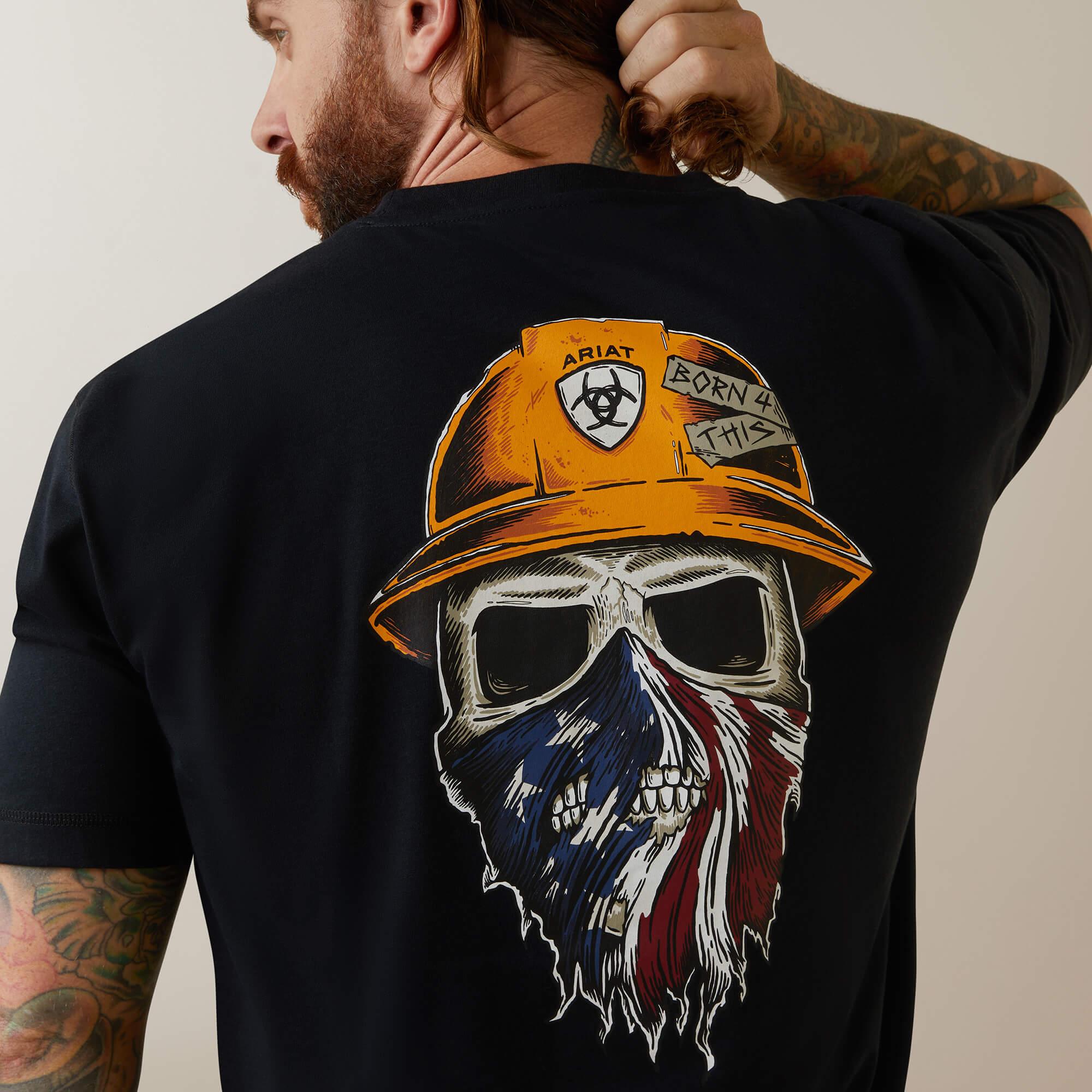 Rebar Workman Born For This T-Shirt - Purpose-Built / Home of the Trades
