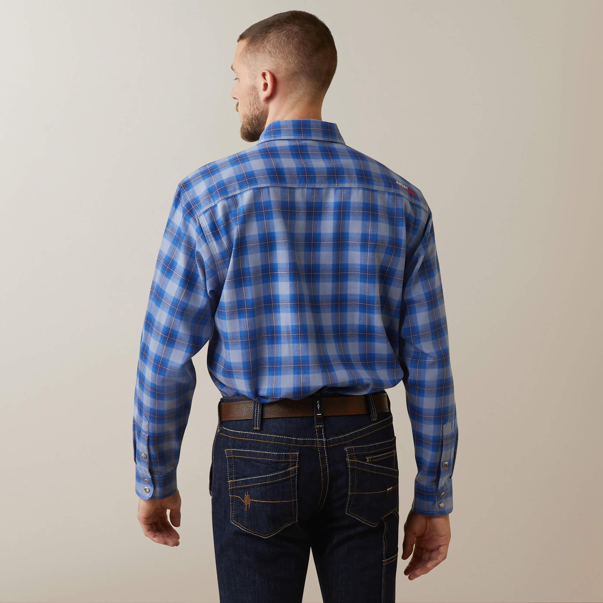 FR Oz Snap Work Shirt - Stone Washed