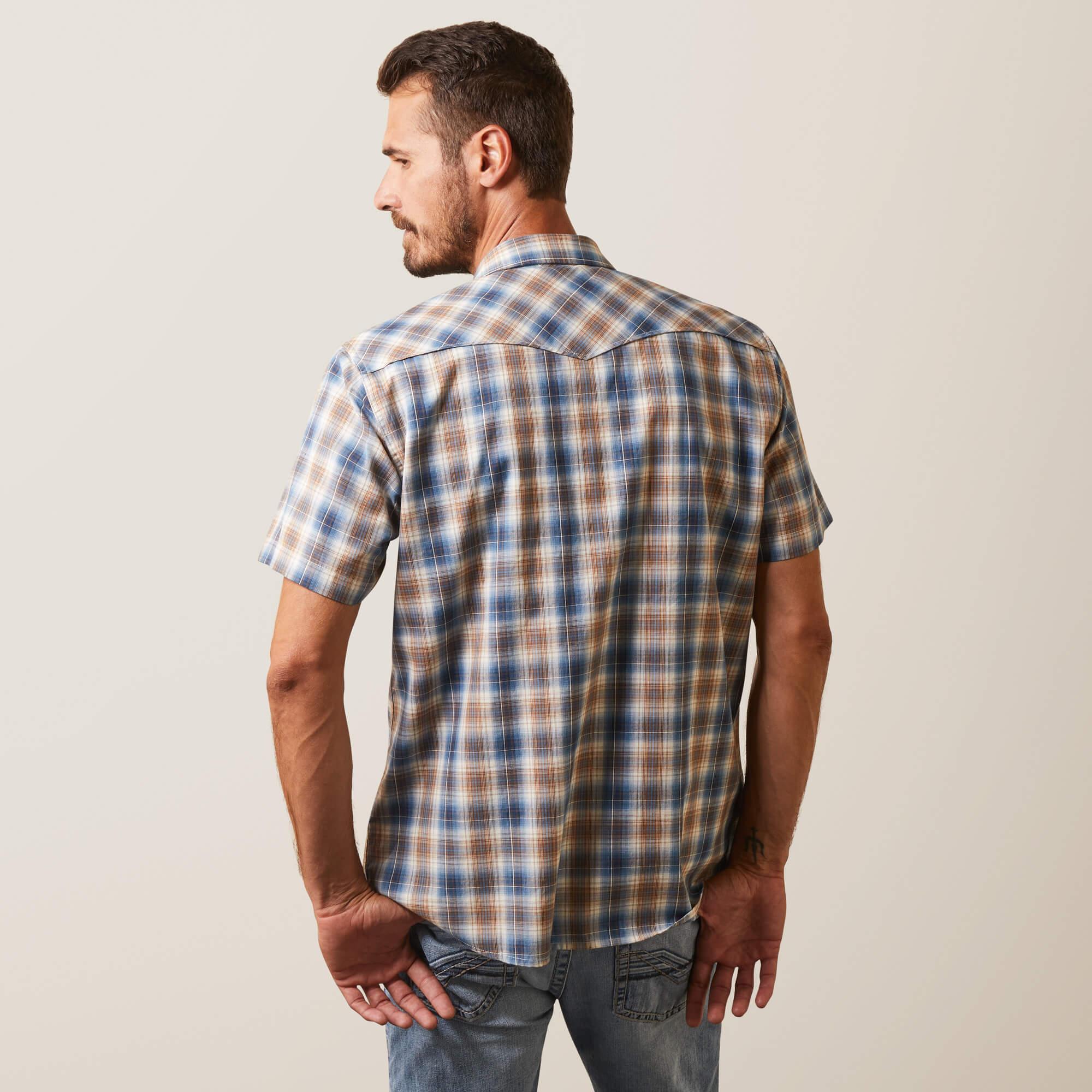 Hallwood Retro Fit Shirt - Blue Heaven