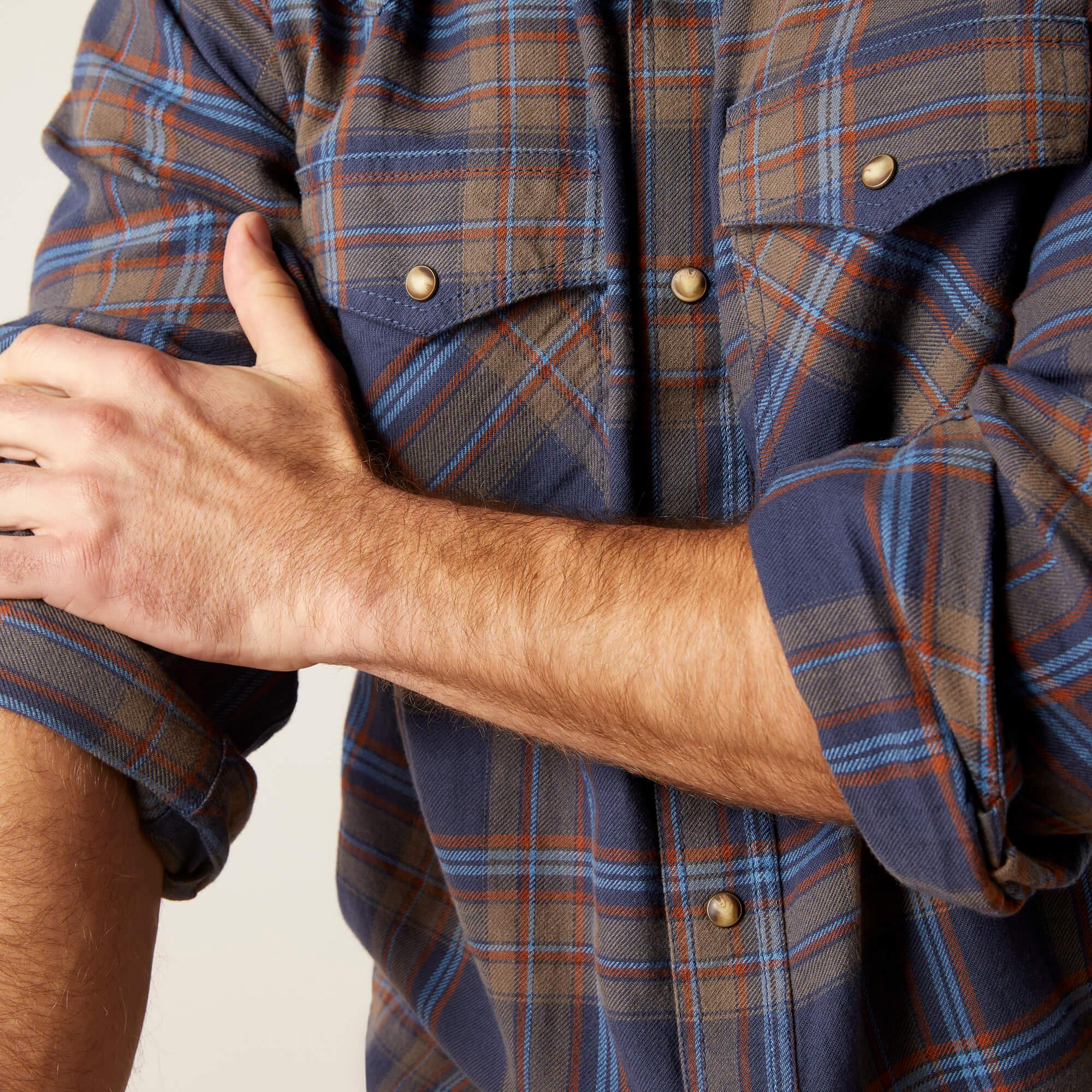 Hendrix Retro Fit Shirt - Mood Indigo