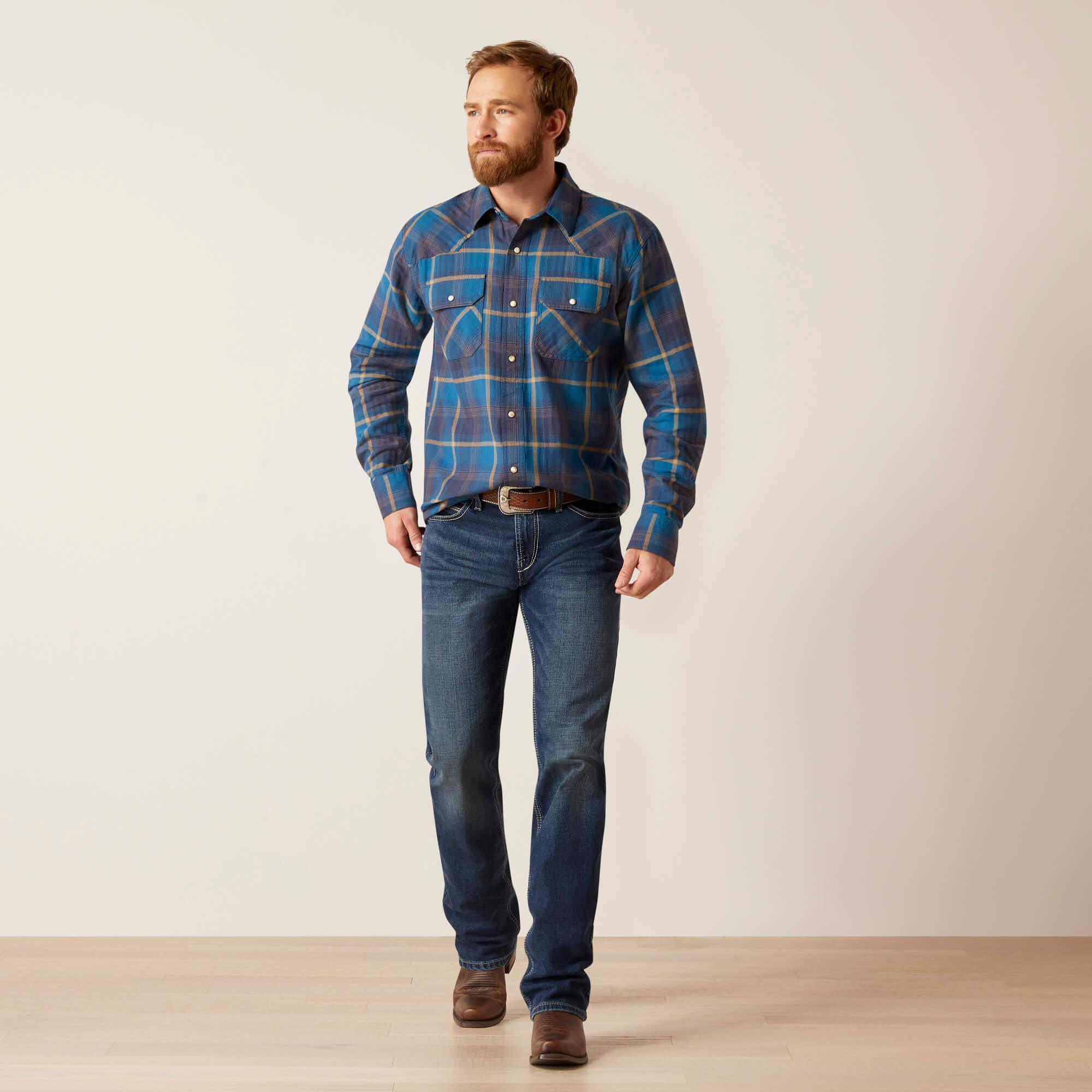 Harland Retro Fit Shirt - Moon Howl