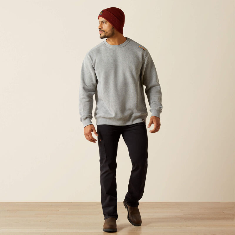 Lightweight Sweatshirt LS- Heather Grey
