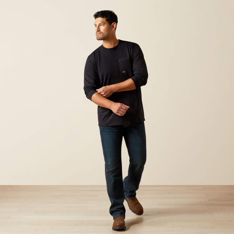 Workman Graveyard T-Shirt LS- Black