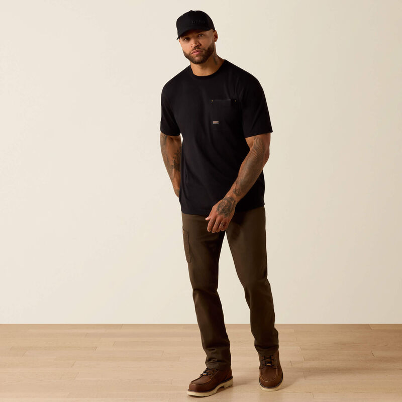 Rebar Workman Mexico Brickyard T-Shirt- Black