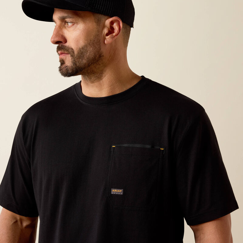 Rebar Workman Graveyard T-Shirt- Black