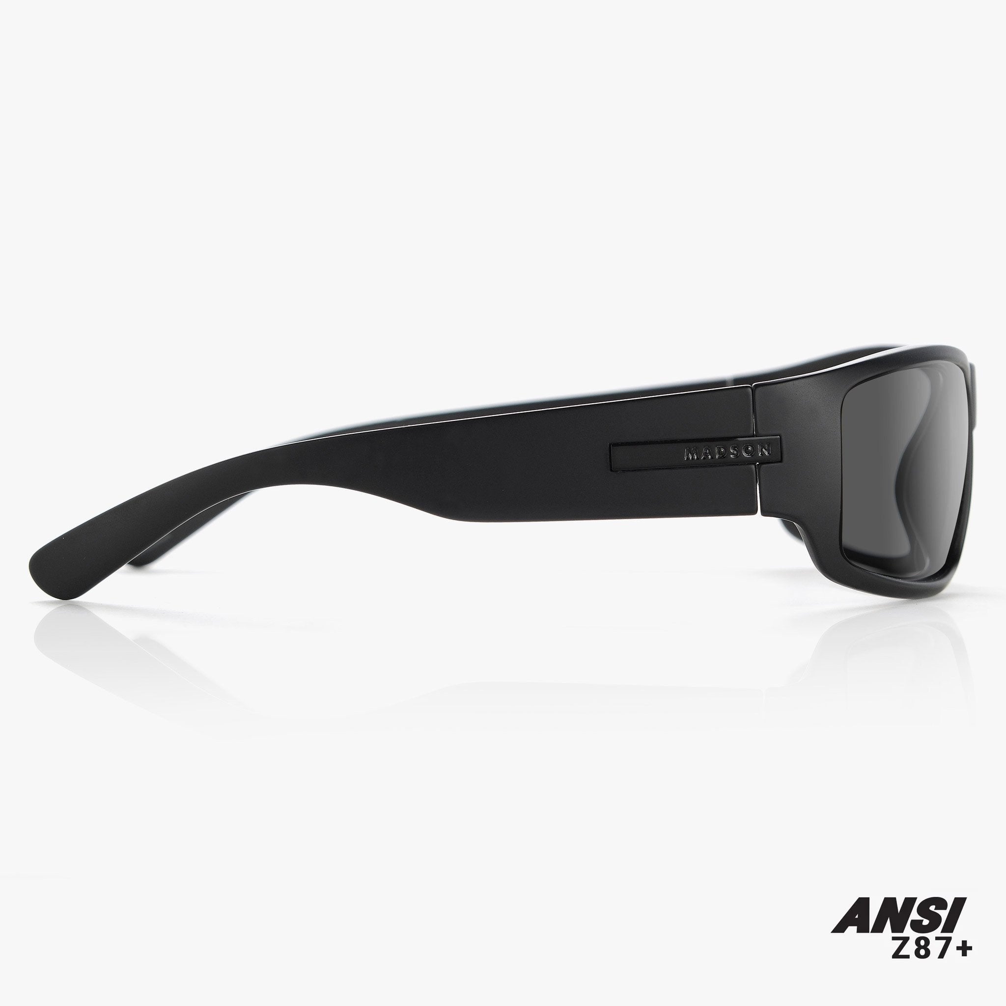 101 - Black Matte / Grey Polarized