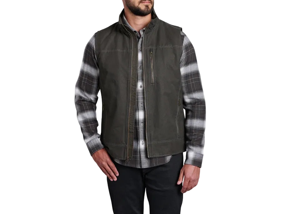 Burr Vest - Gun Metal