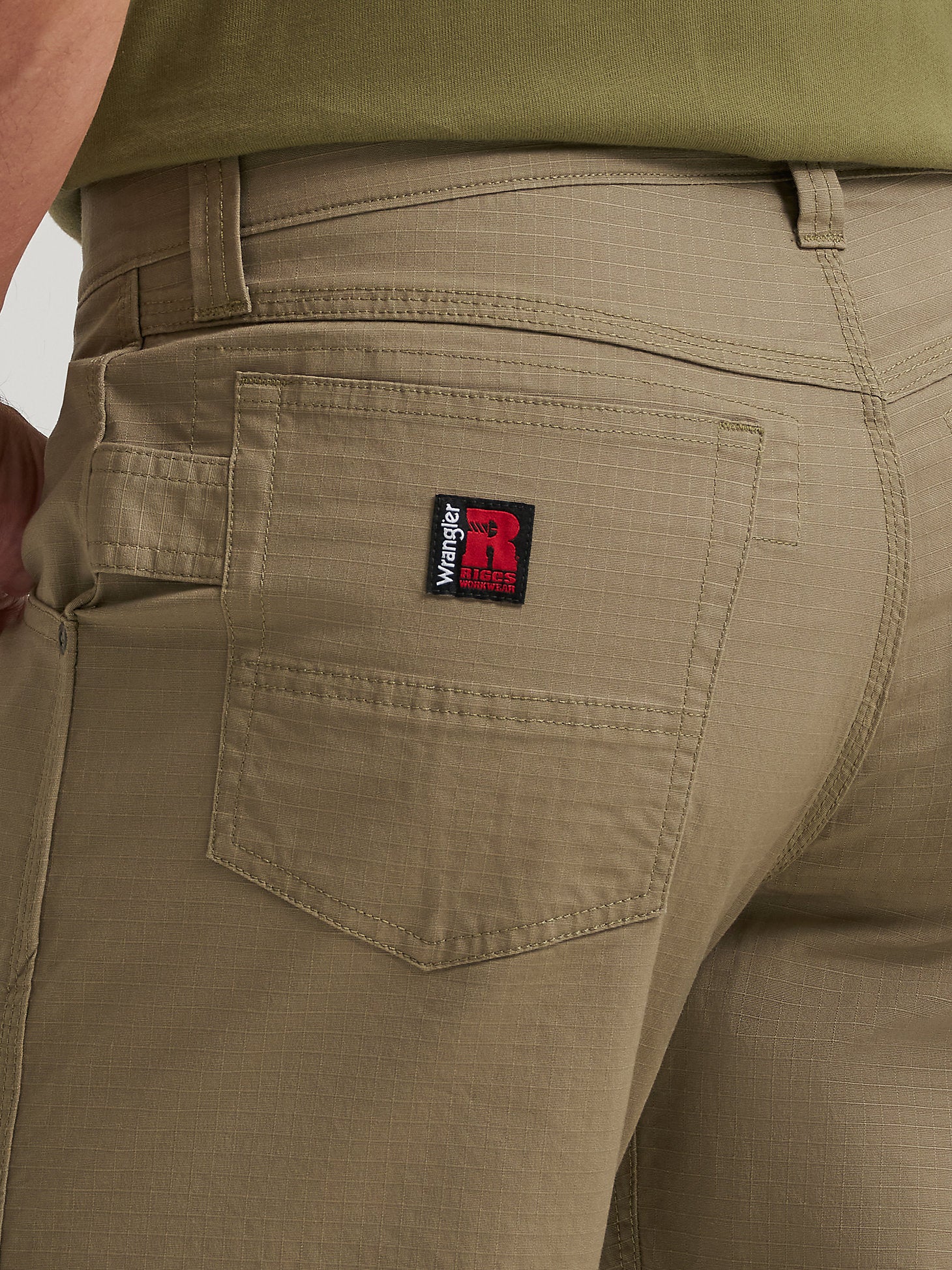 Wrangler® Riggs Workwear® Ripstop Technician Pant- Bark