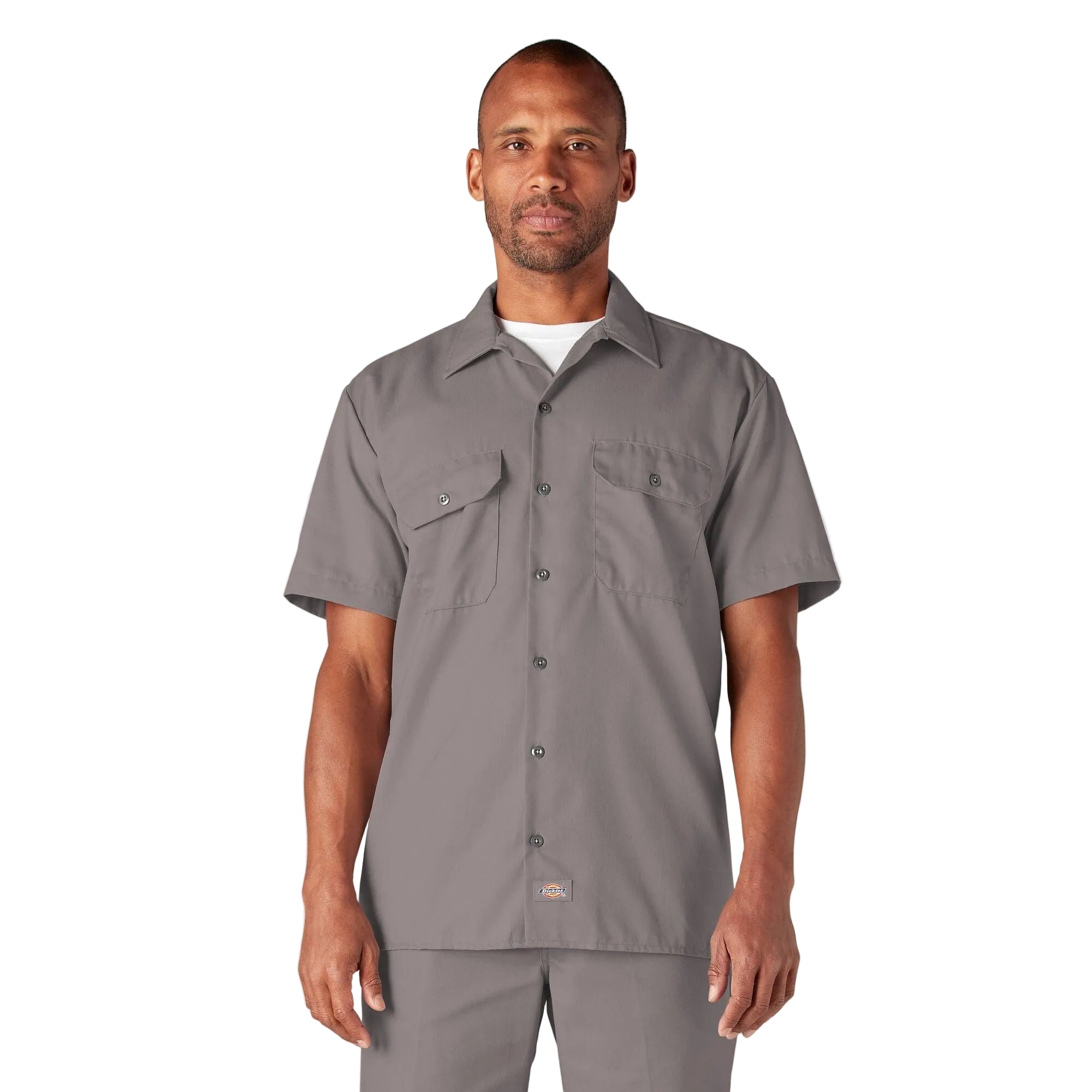 Short Sleeve Work Shirt, Silver - Purpose-Built / Home of the Trades