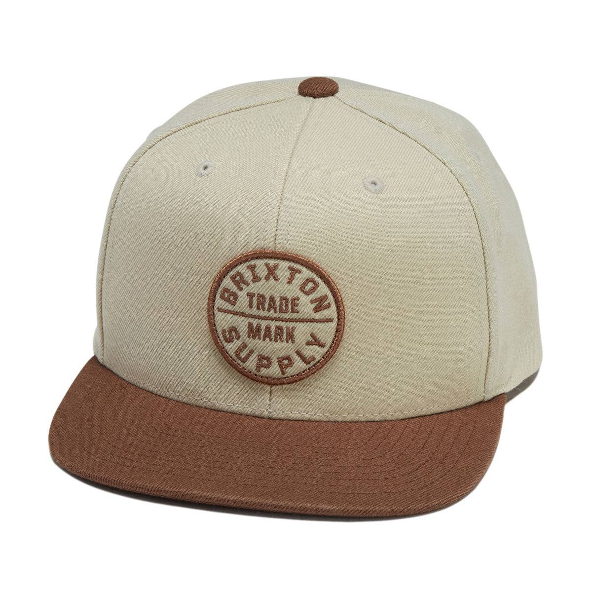 Oath III Snapback- Khaki/ Caramel