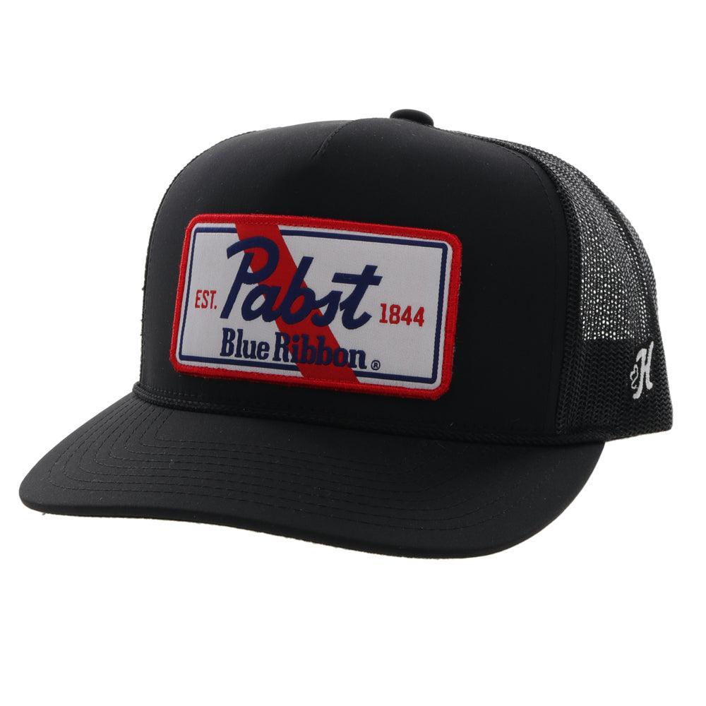 Pabst Rectangle Patch Hat - Black - Purpose-Built / Home of the Trades
