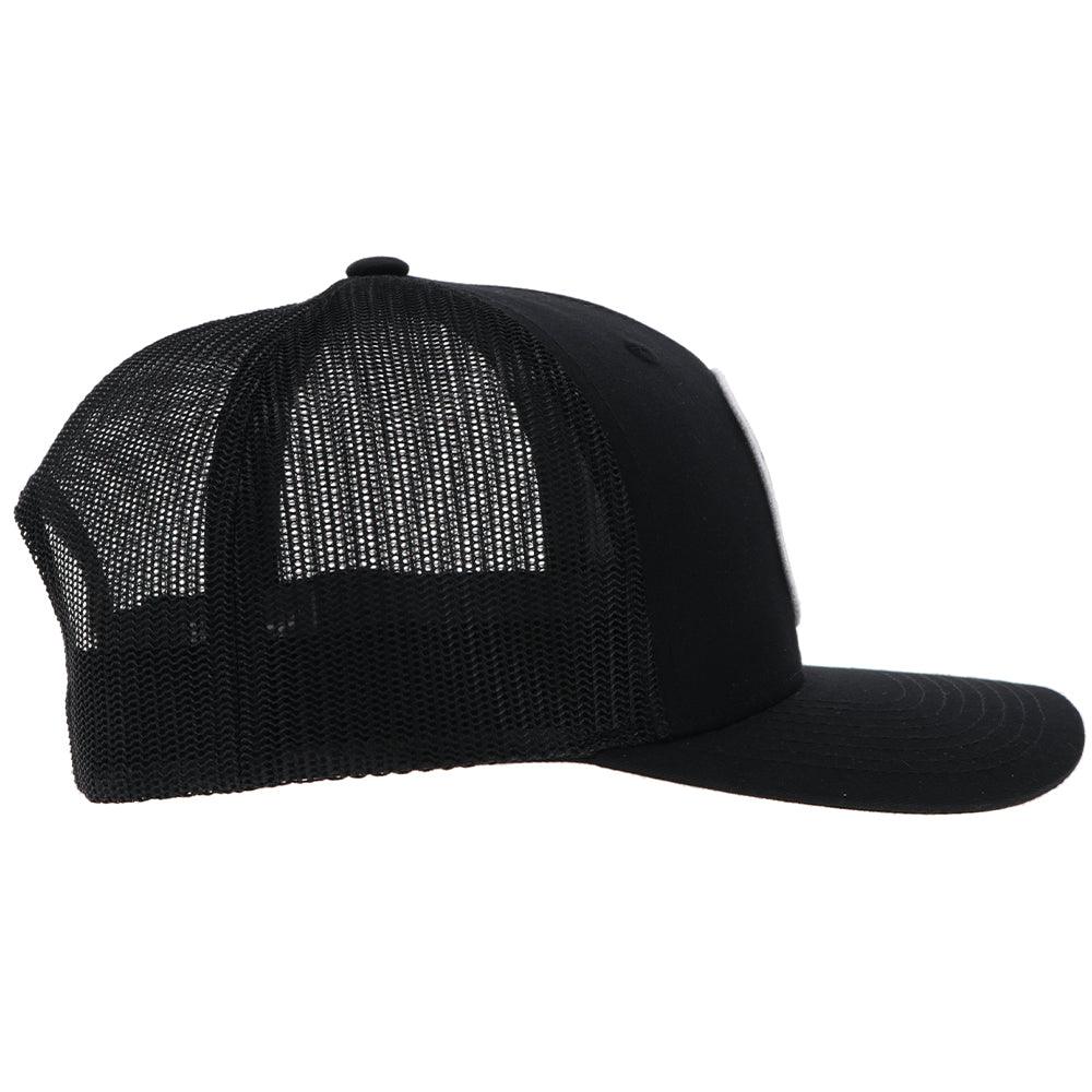 Cheyenne Hat - Black/Blue Patch