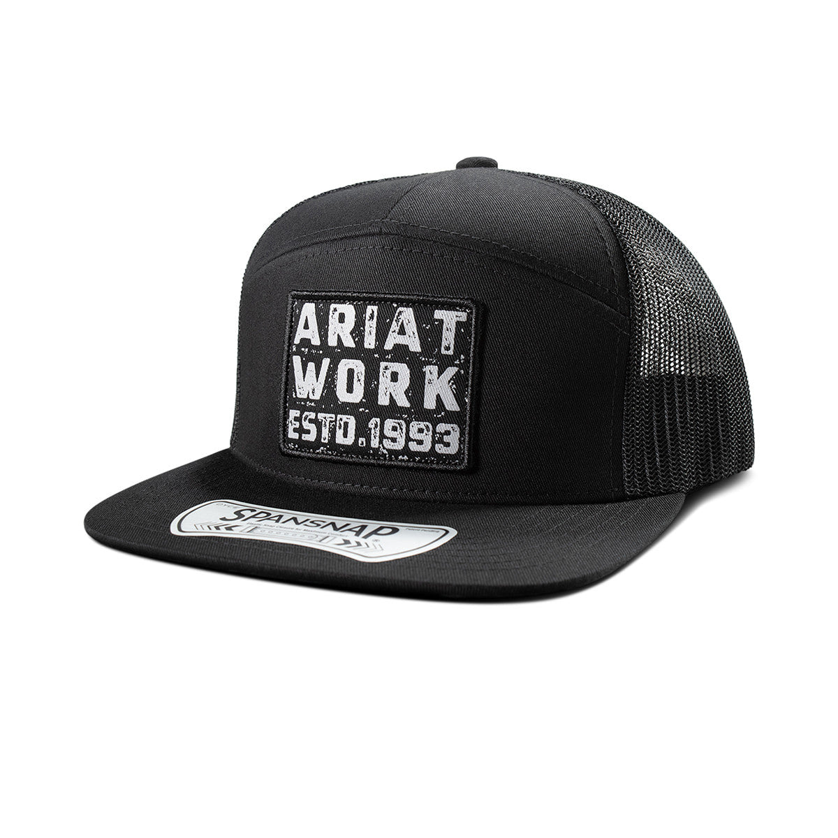Ariat Work SnapBack- Patch Black