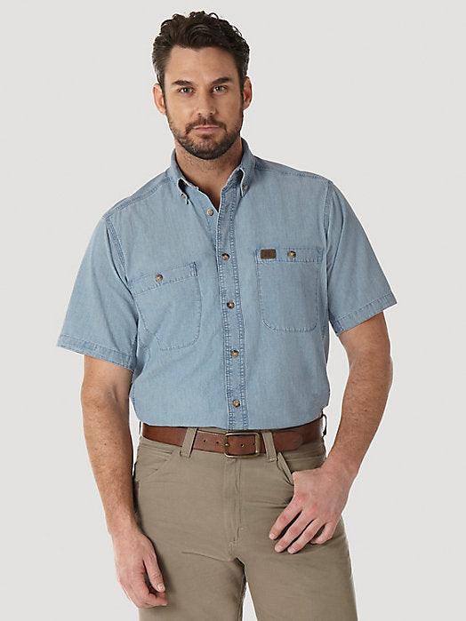 Chambray Work Shirt - Light Blue - Purpose-Built / Home of the Trades