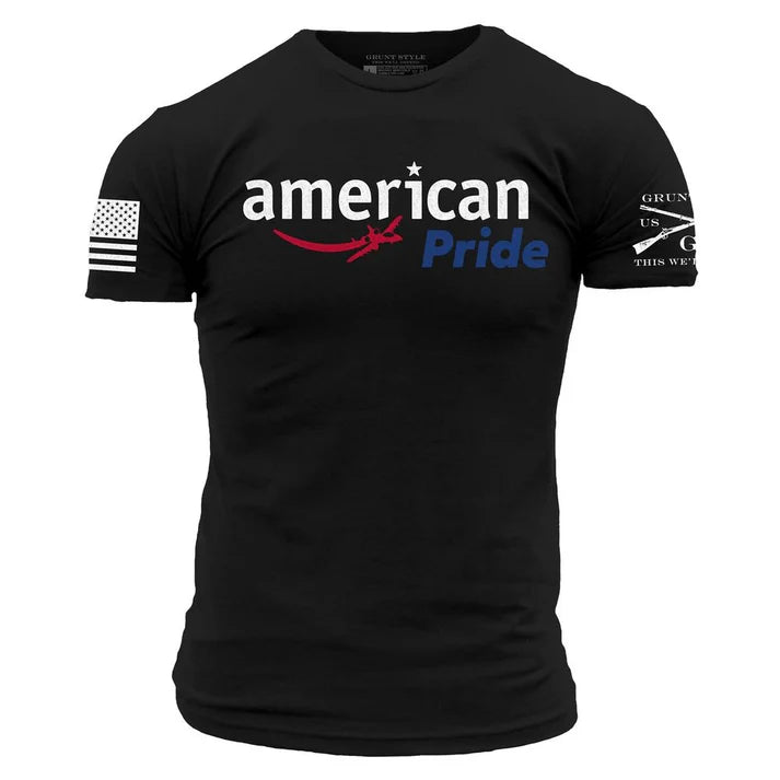 American Pride T-Shirt - Black