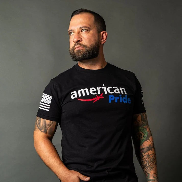 American Pride T-Shirt - Black