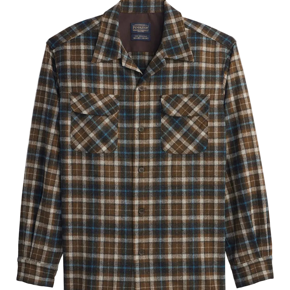 The Original Board Shirt - Brown Plaid