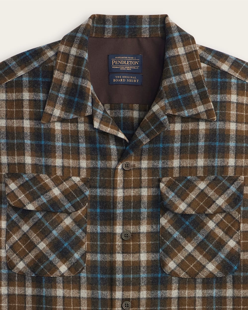 The Original Board Shirt - Brown Plaid