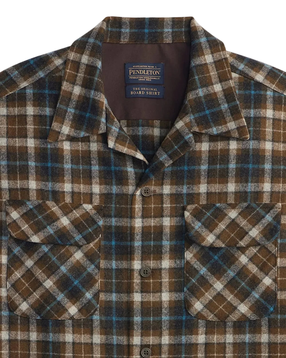 The Original Board Shirt - Brown Plaid