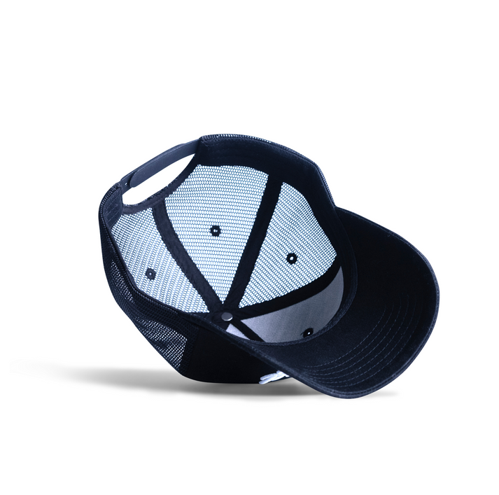 DG Black and White Trucker