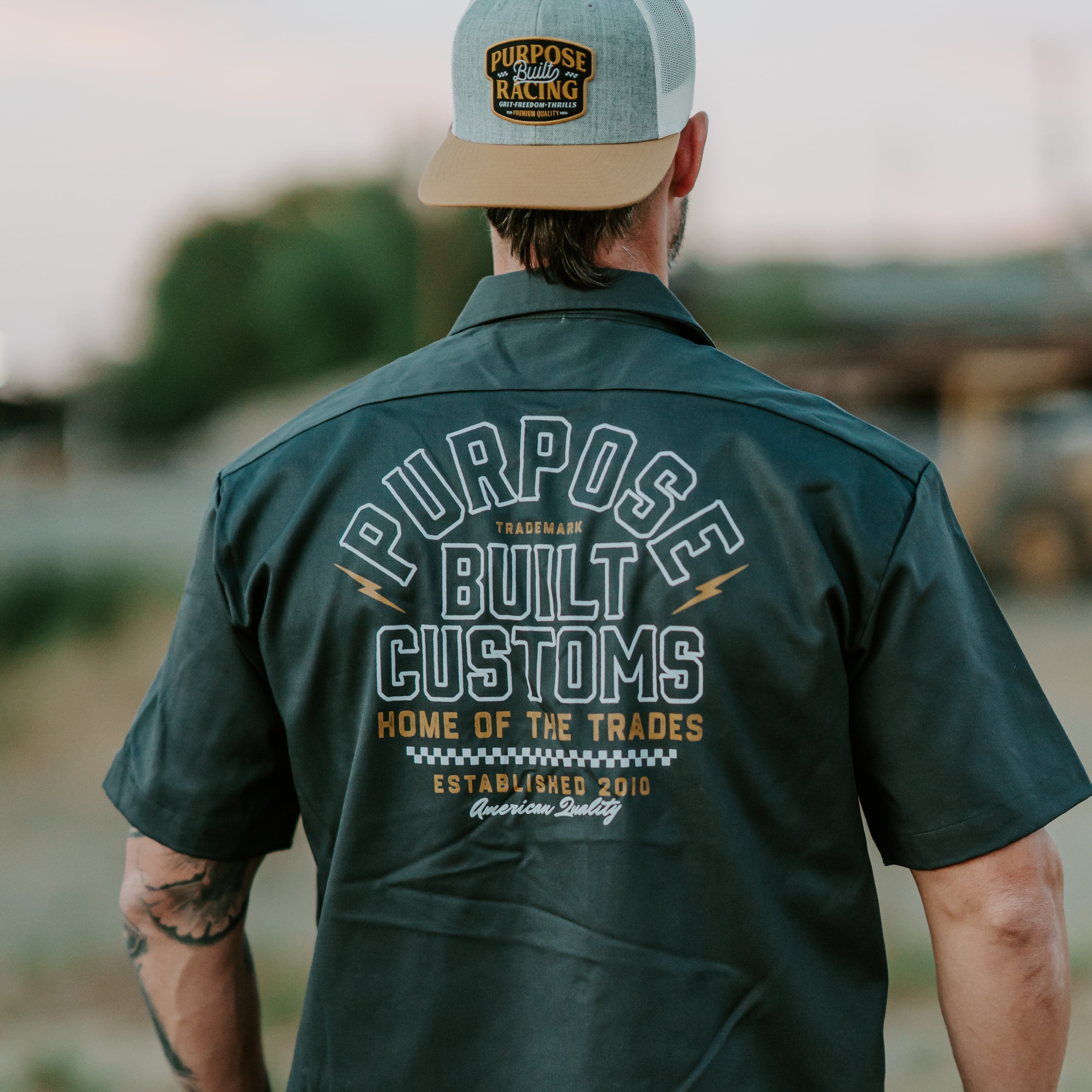 dickies work gear Dickies X PB: Customs Work Shirt, Charcoal