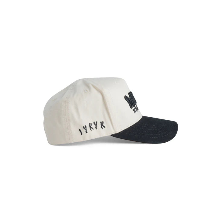 Time Flies Hat - Cream