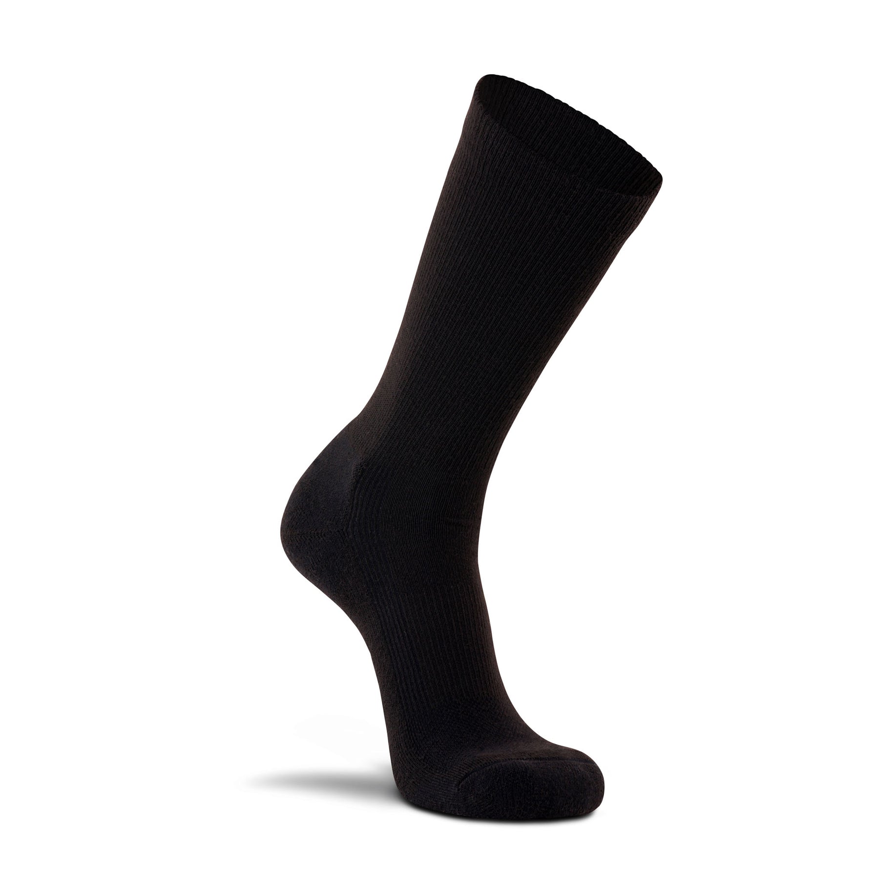 Men's Work & Weekend Lightweight Crew Work Sock - 2 Pack, Black