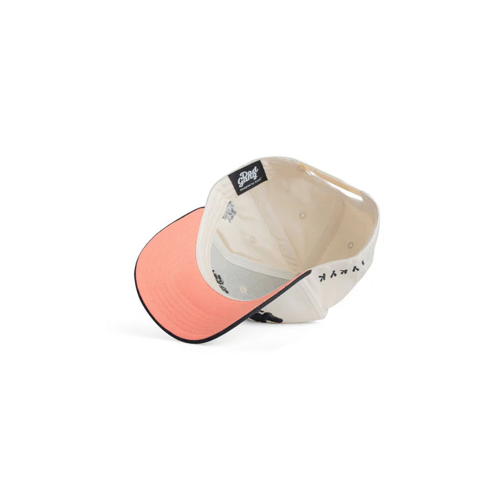 Time Flies Hat - Cream