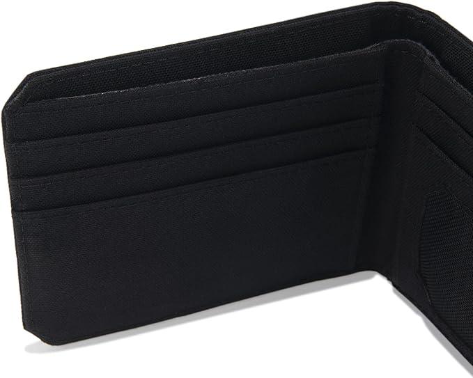 Nylon Duck Bifold Wallet - Black - Purpose-Built / Home of the Trades