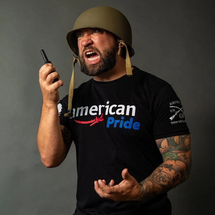 American Pride T-Shirt - Black