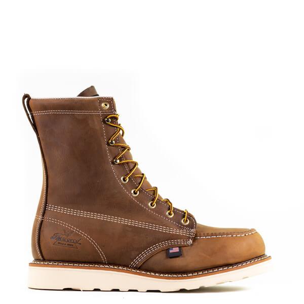 American Heritage - 8" Trail Crazyhorse - Moc Toe Maxwear (Steel Toe) - Purpose-Built / Home of the Trades