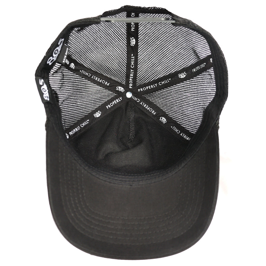 805 Premier Tonal Trucker Hat - Black - -