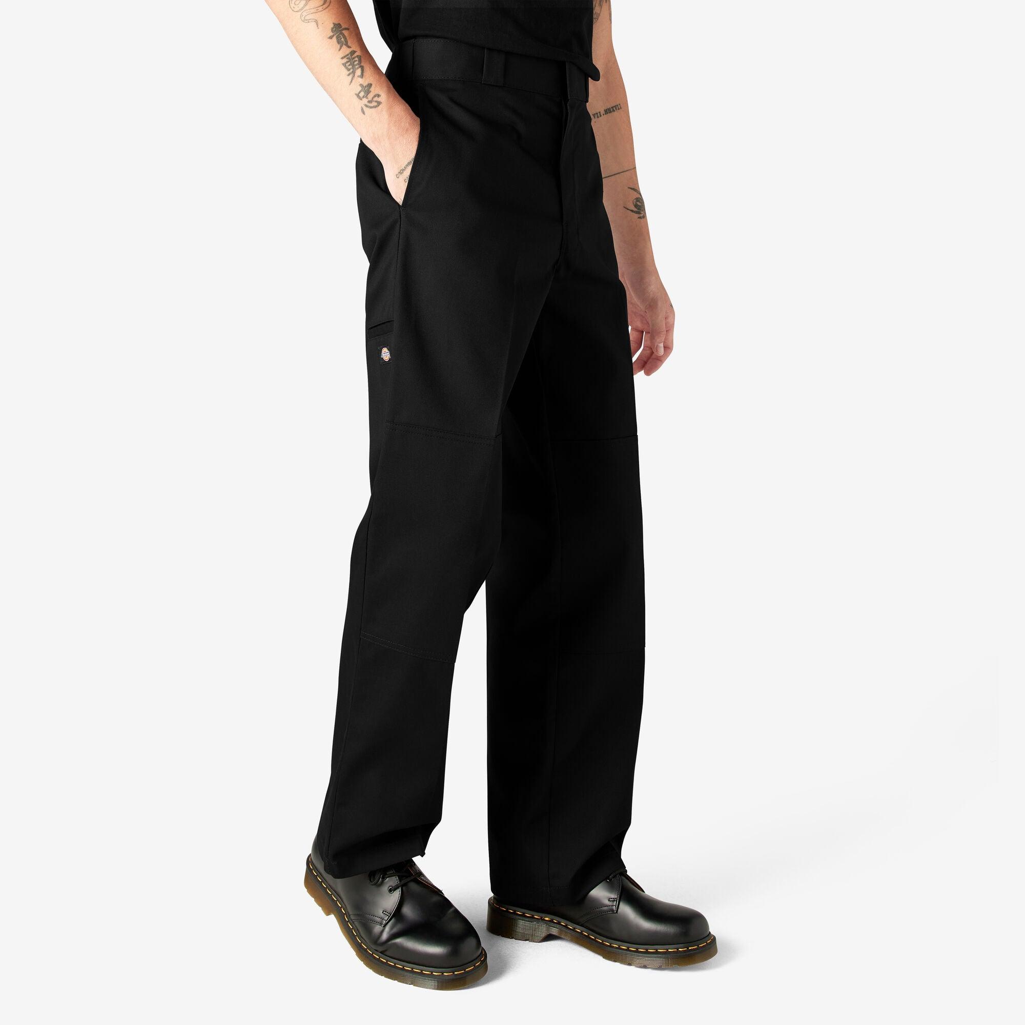 Loose Fit Double Knee Work Pants, Black - Purpose-Built / Home of the Trades