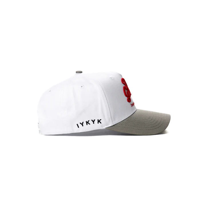 Dad Gang Logo -White, Grey & Red