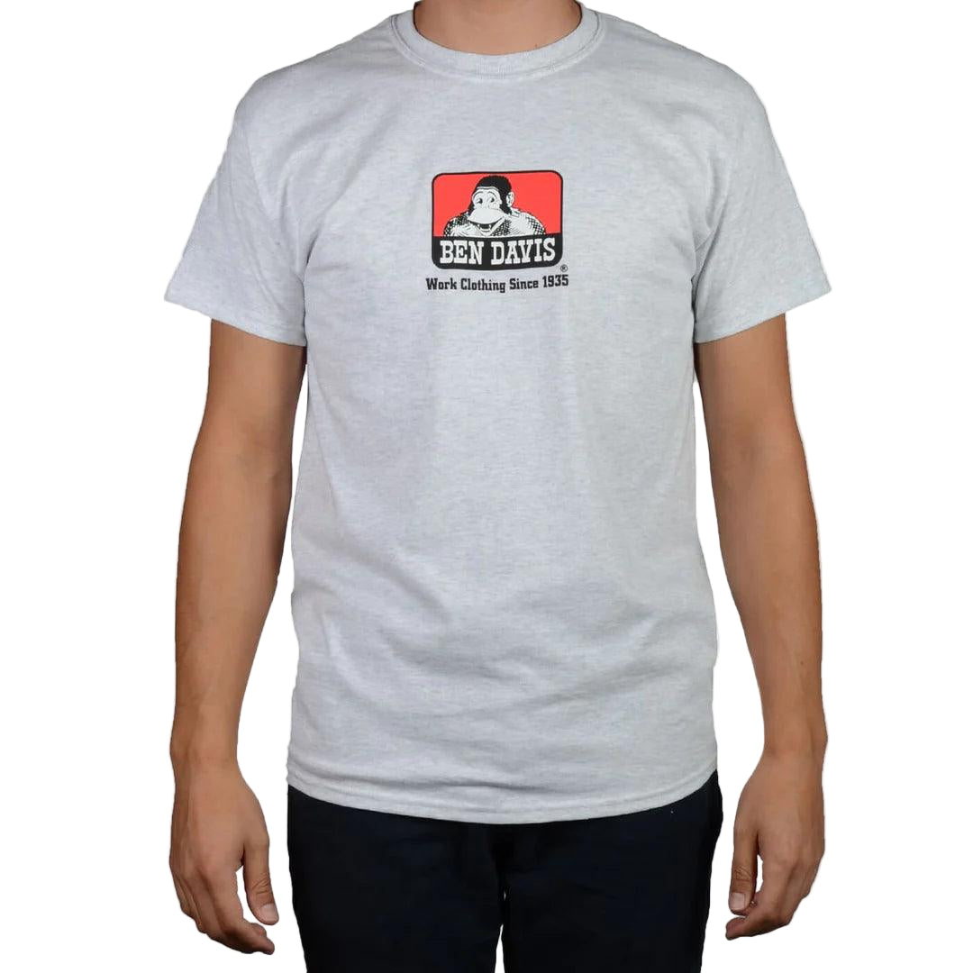 Classic Logo T-Shirt - Ash Grey - Purpose-Built / Home of the Trades