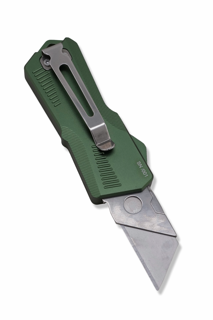 Crimson x Purpose-Built - FTW Auto Utility Blade // Green