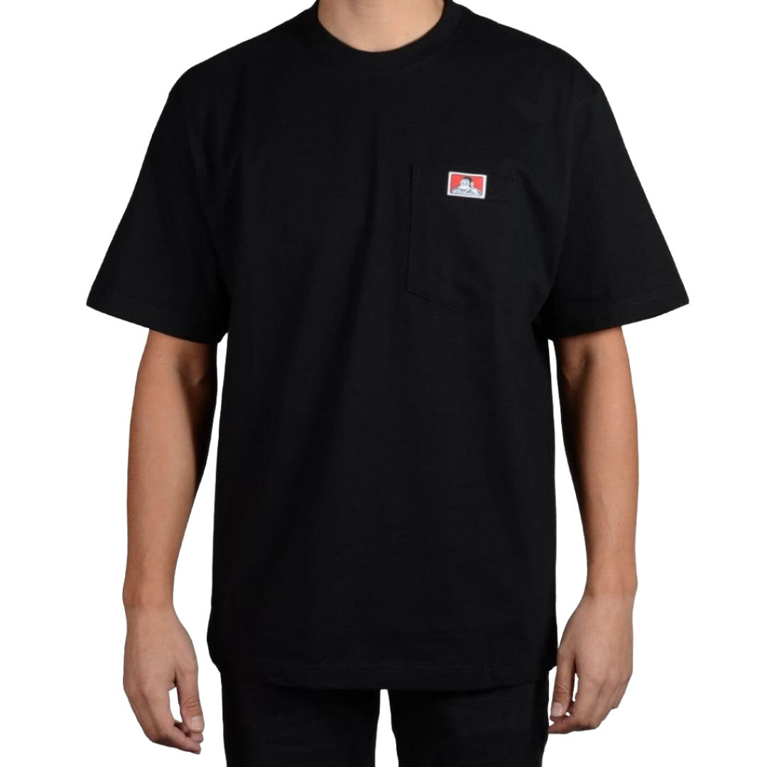 Heavy Duty Short Sleeve Pocket T-Shirt: Black - Purpose-Built / Home of the Trades
