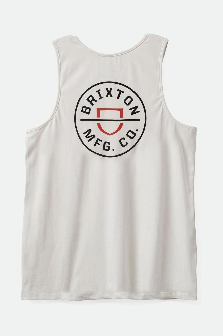 Crest Tank Top - Off White - Purpose-Built / Home of the Trades