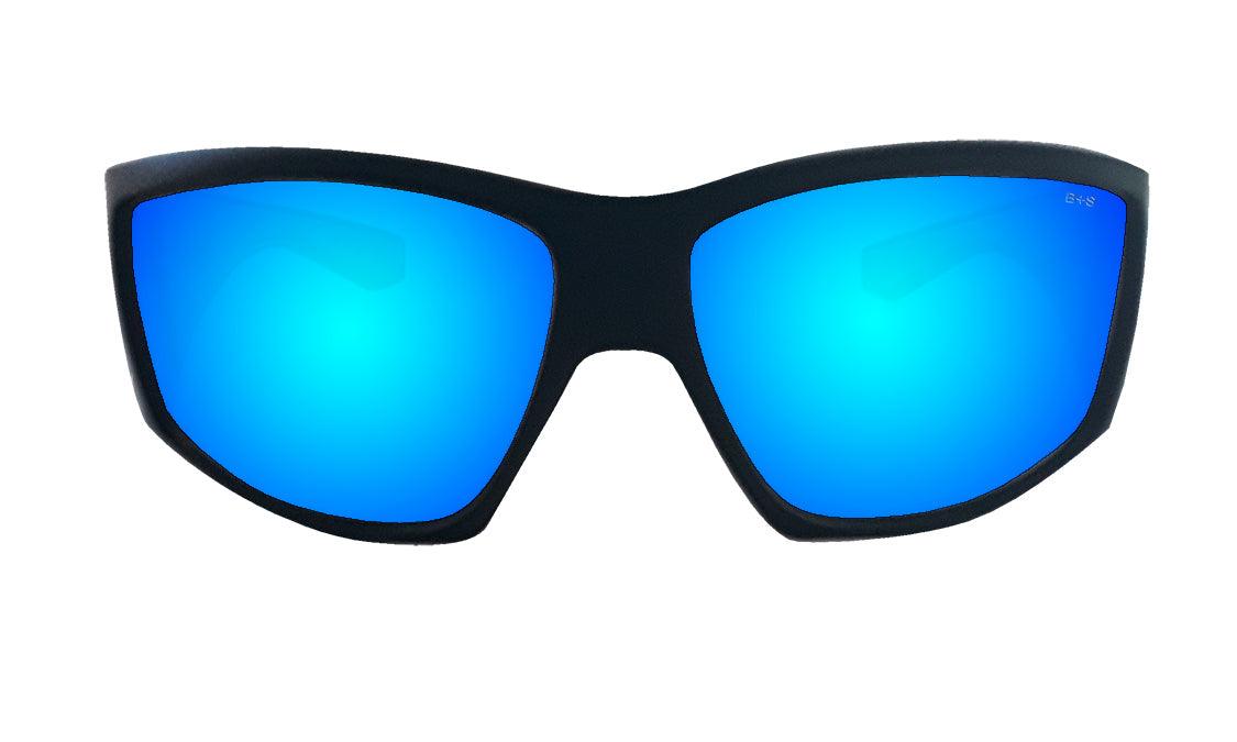 AHI Safety - Ice Blue Mirror Z87 - -
